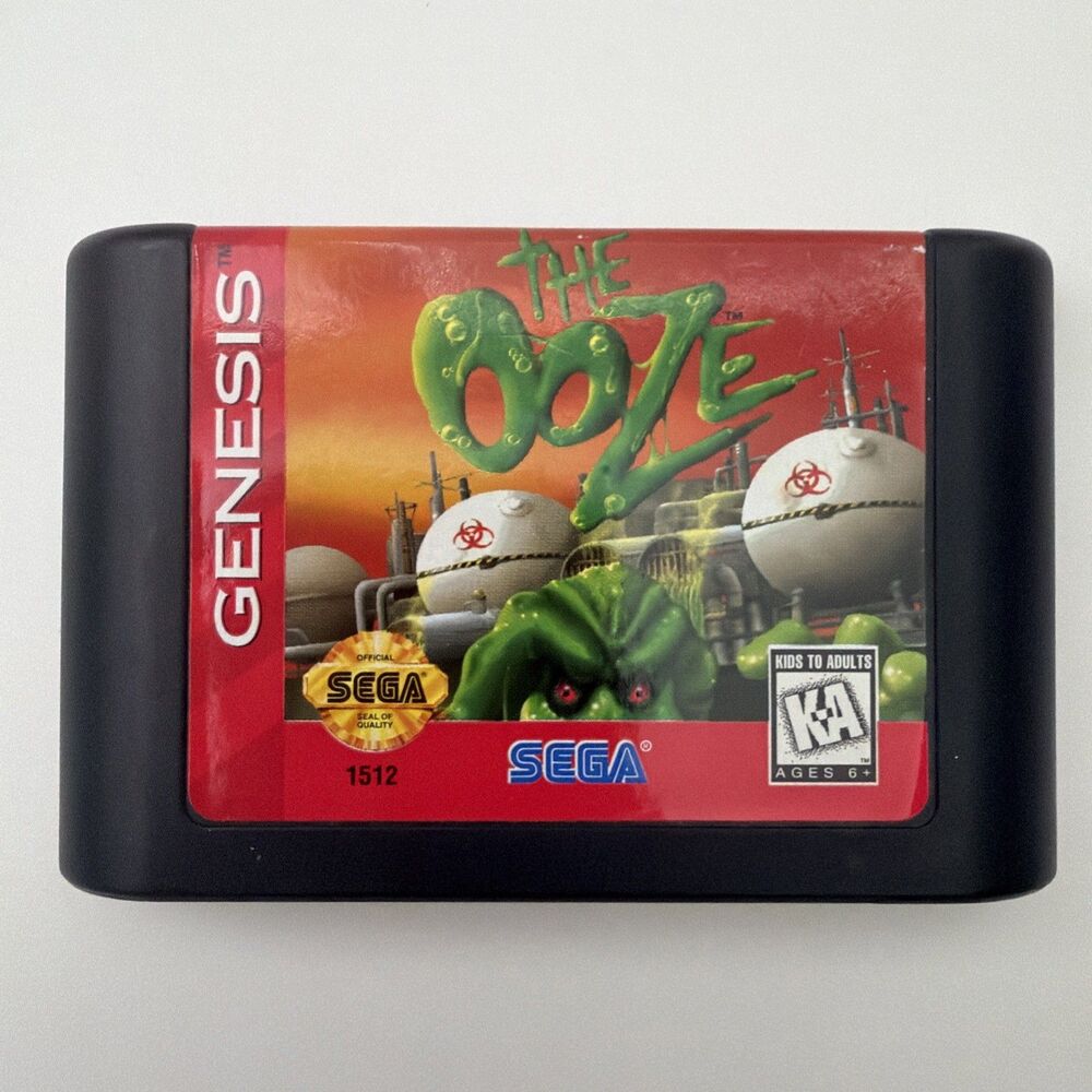 The Ooze (Sega Genesis) Cart Only - Tested